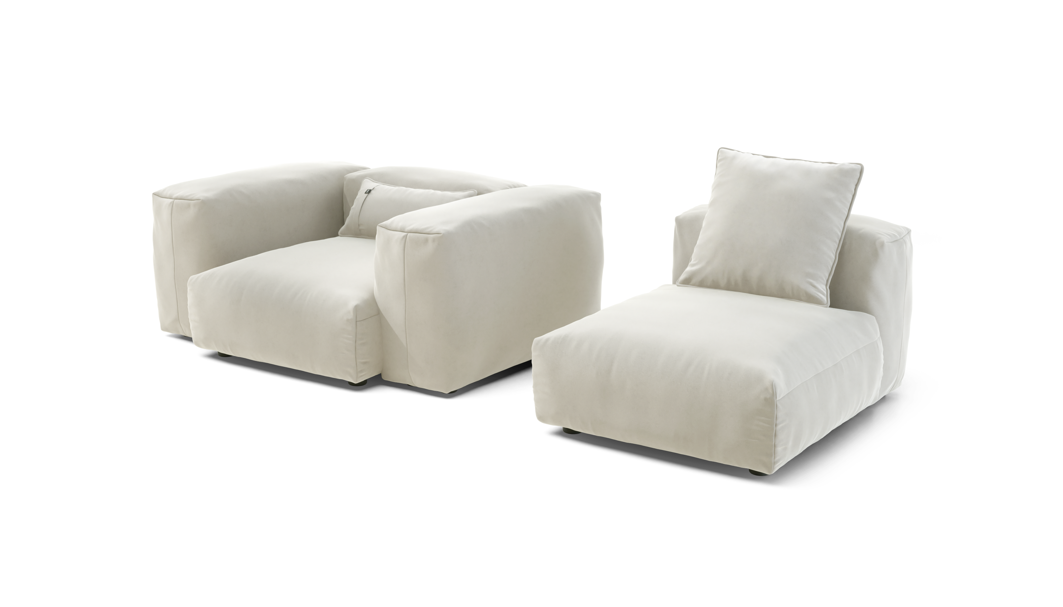 vetsak Sofa Set 02 Medium divano perla 230x115