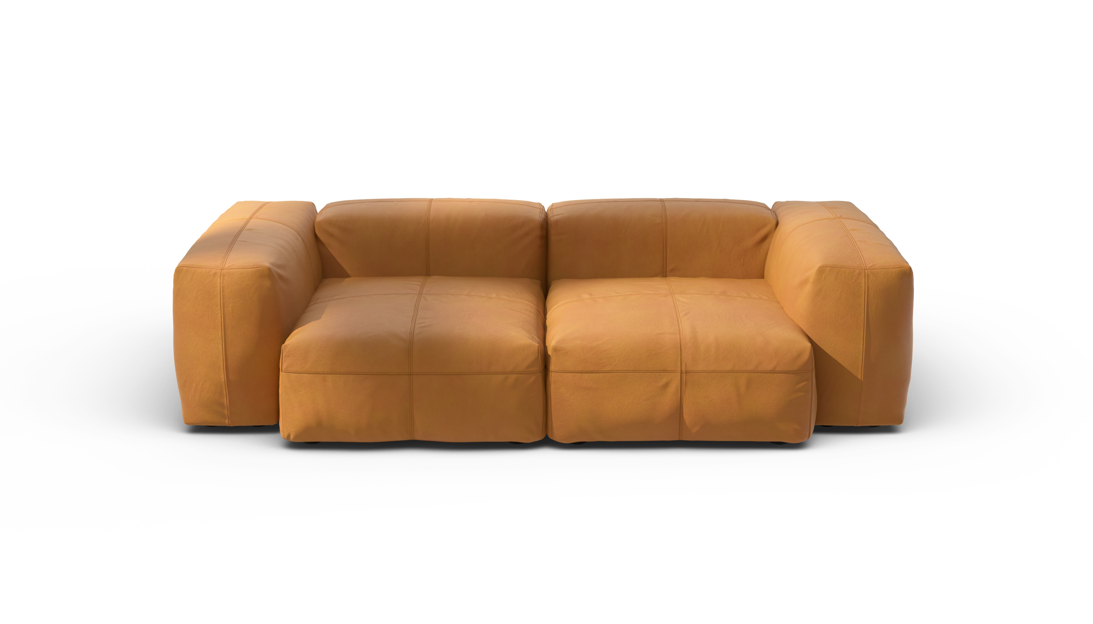 vetsak Sofa Set 02 Medium divano pelle marrone