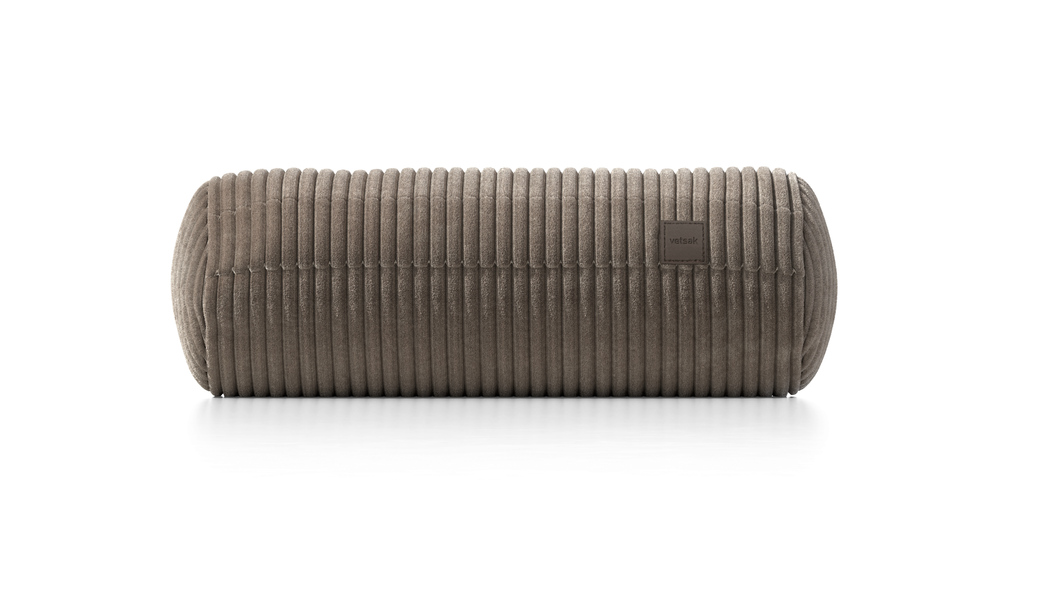 vetsak Noodle cuscino Mocha Cord Velour
