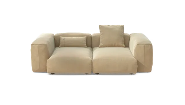 vetsak Sofa Set 02 Medium divano modulare Suave crema 230x115