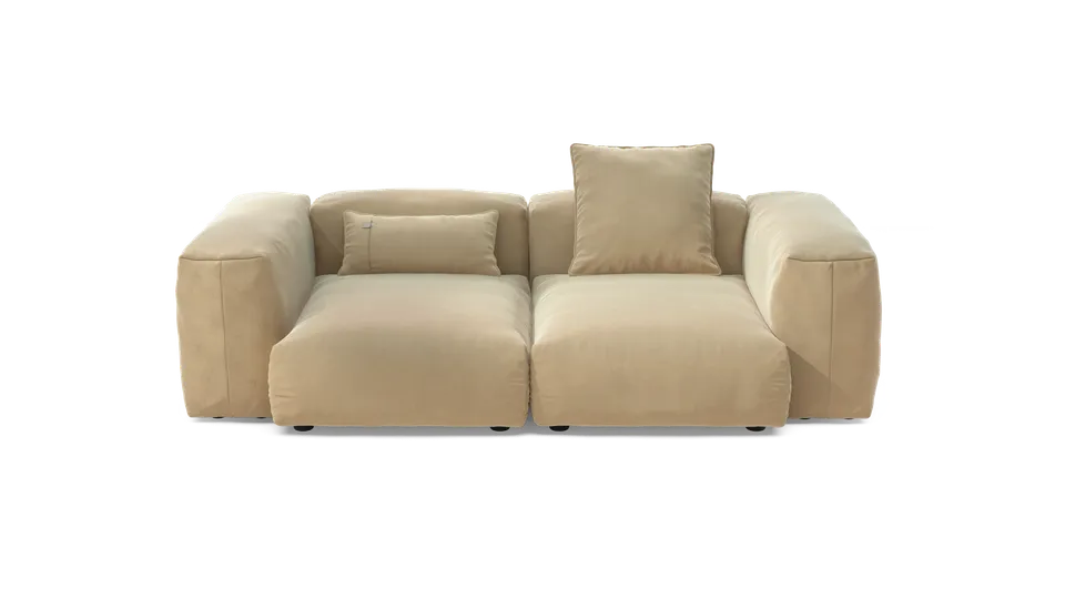 vetsak Sofa Set 02 Medium divano modulare Suave crema 230x115