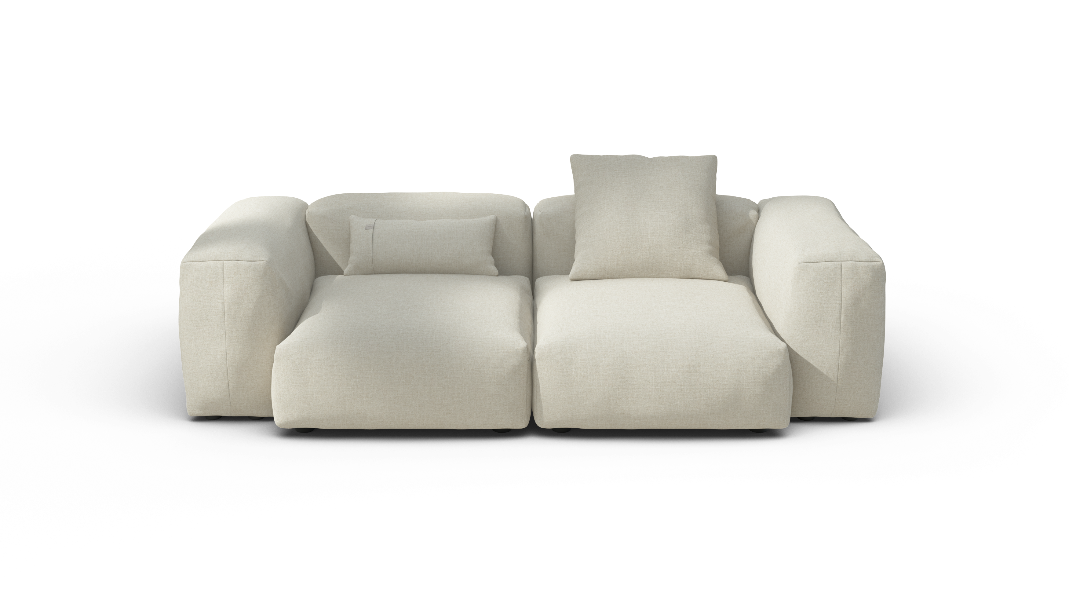 vetsak Sofa Set 02 Medium divano modulare Breeze ecru