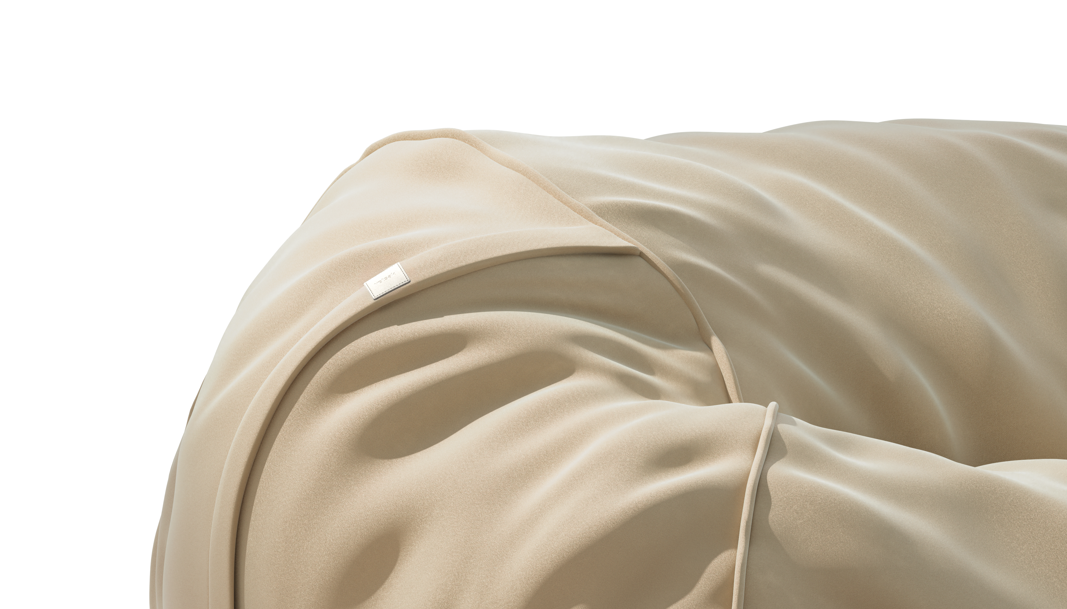 vetsak Beanbag Medium fodera pouf crema Suave