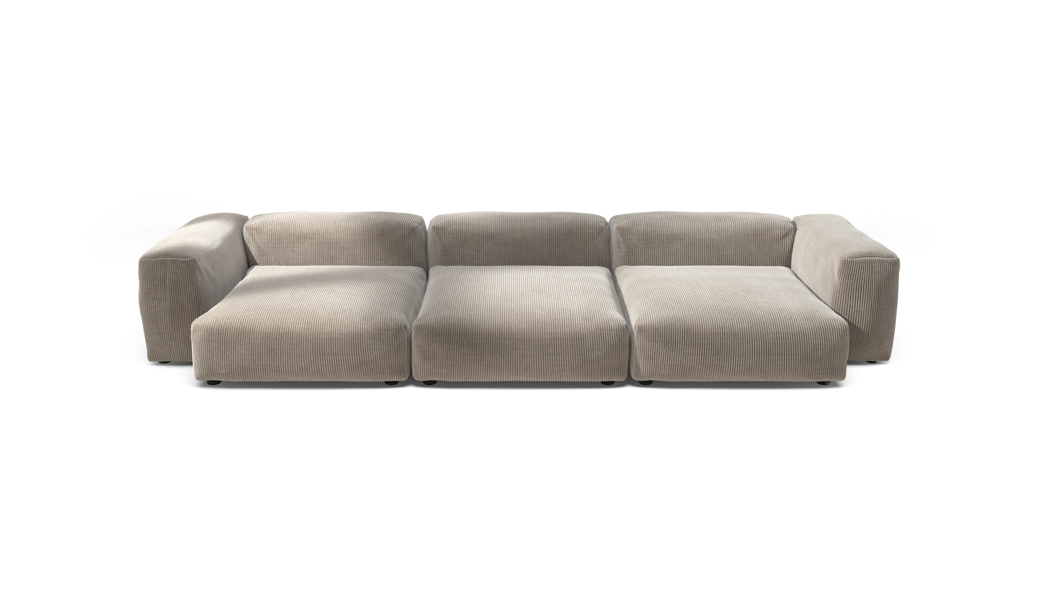 vetsak Sofa Set 05 divano modulare 5 posti platino