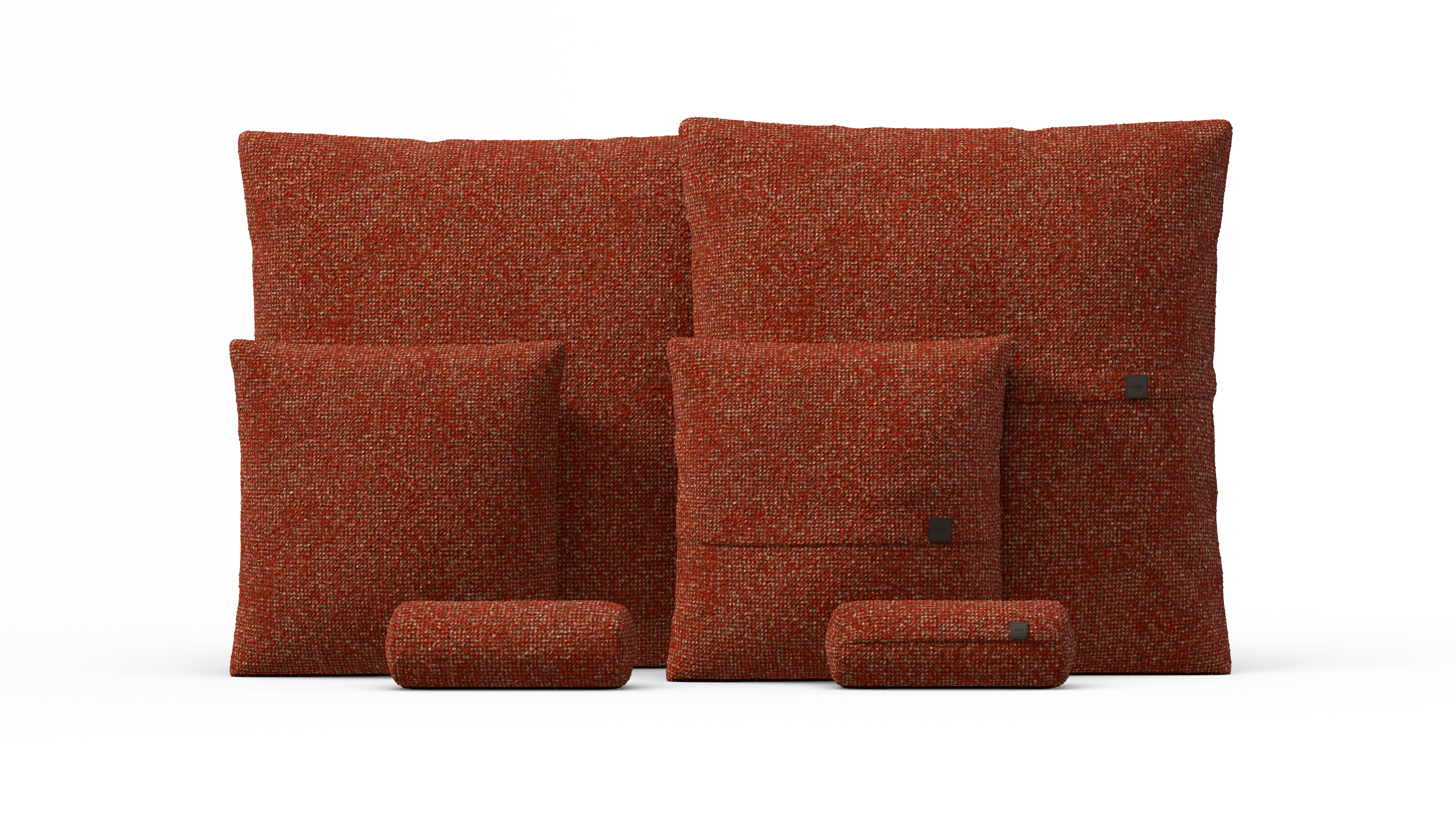 vetsak Pillow Set 3 set 3 cuscini Nub Sienna