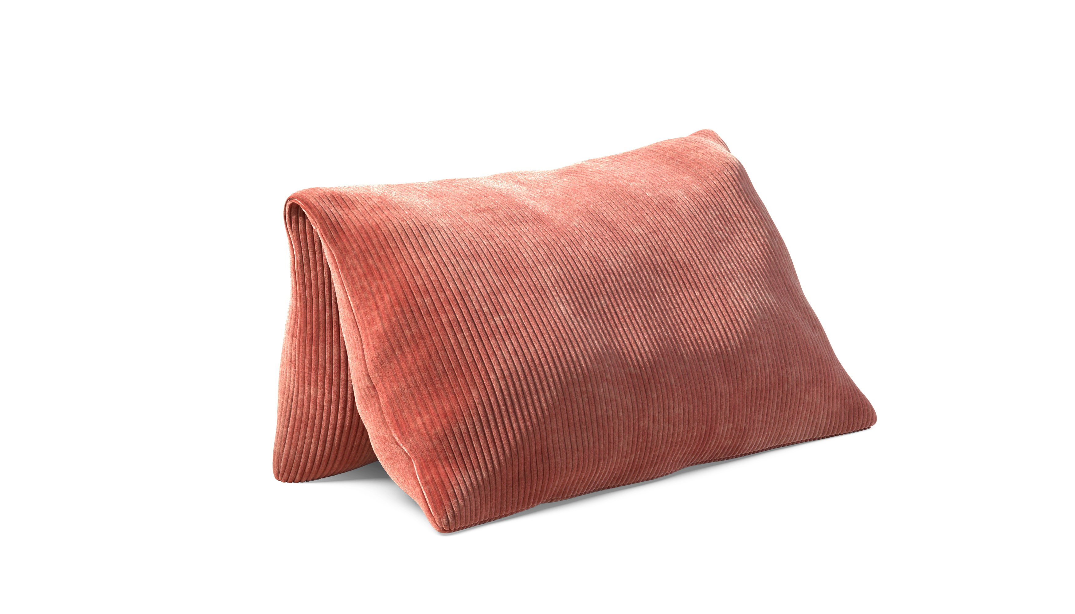 vetsak Jumbo Pillow cuscino velluto mattone