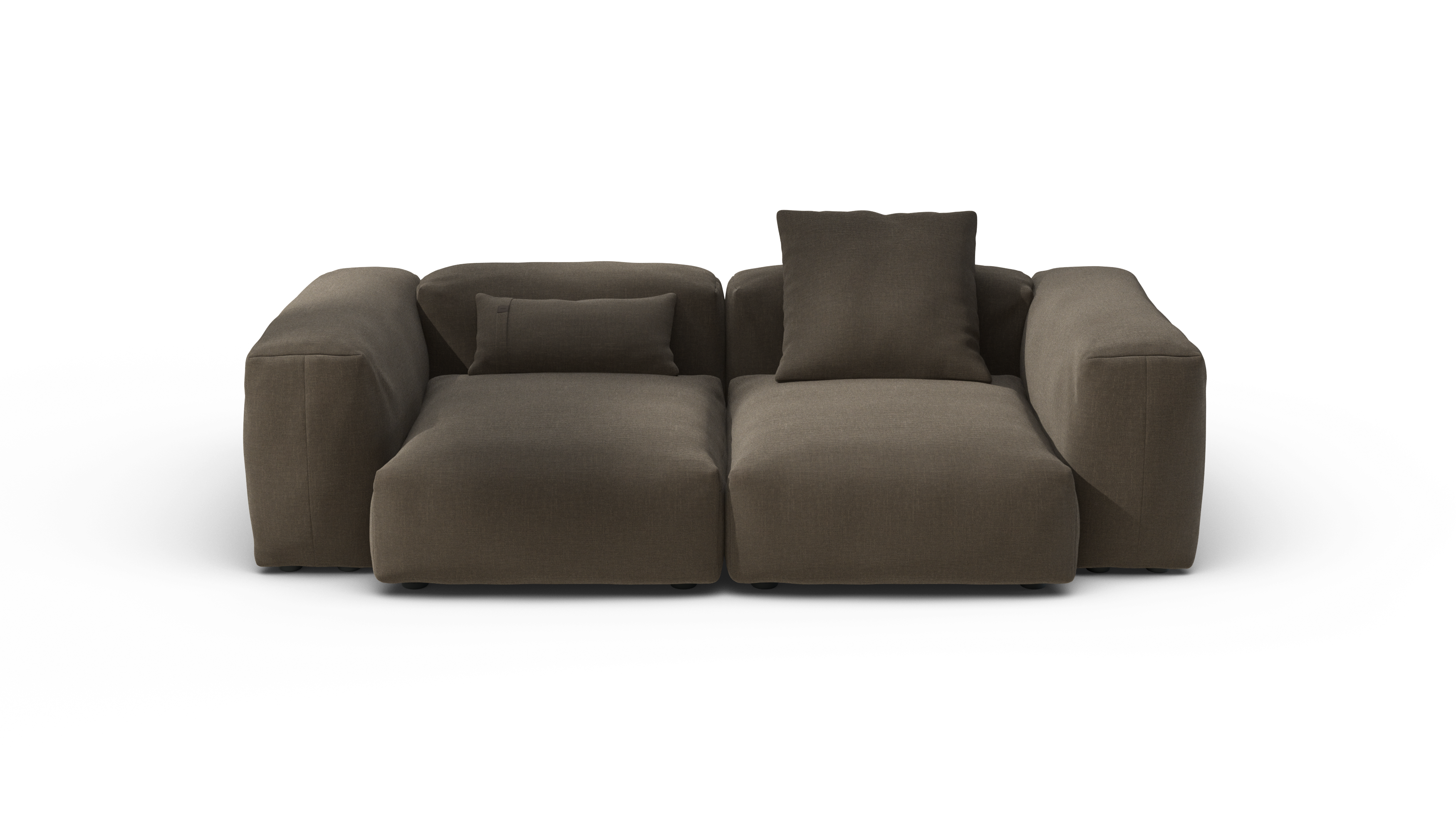 vetsak Sofa Set 02 Medium divano modulare breeze marrone 230x115