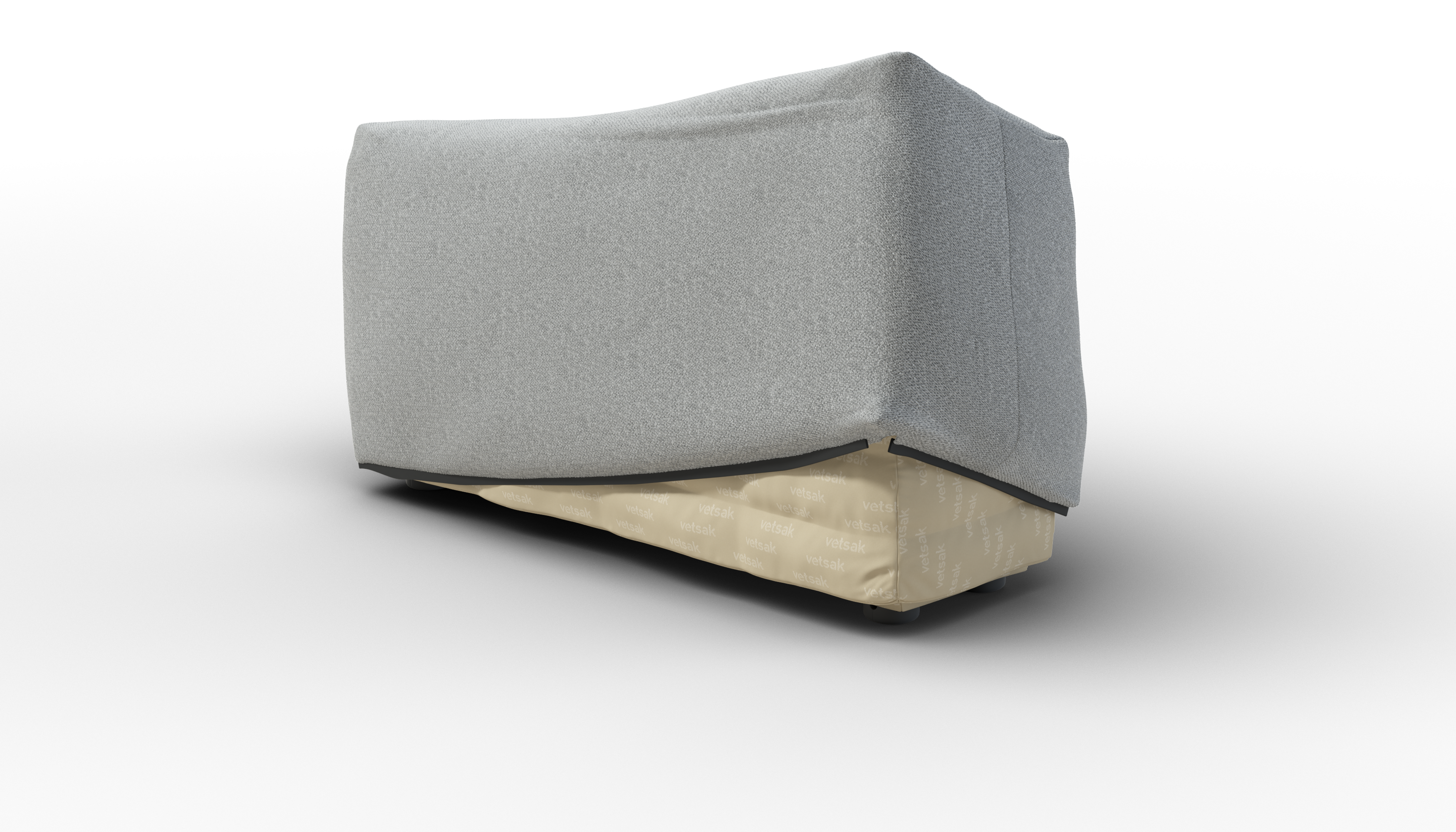 vetsak Cover Sofa Side Medium fodera limestone esterno