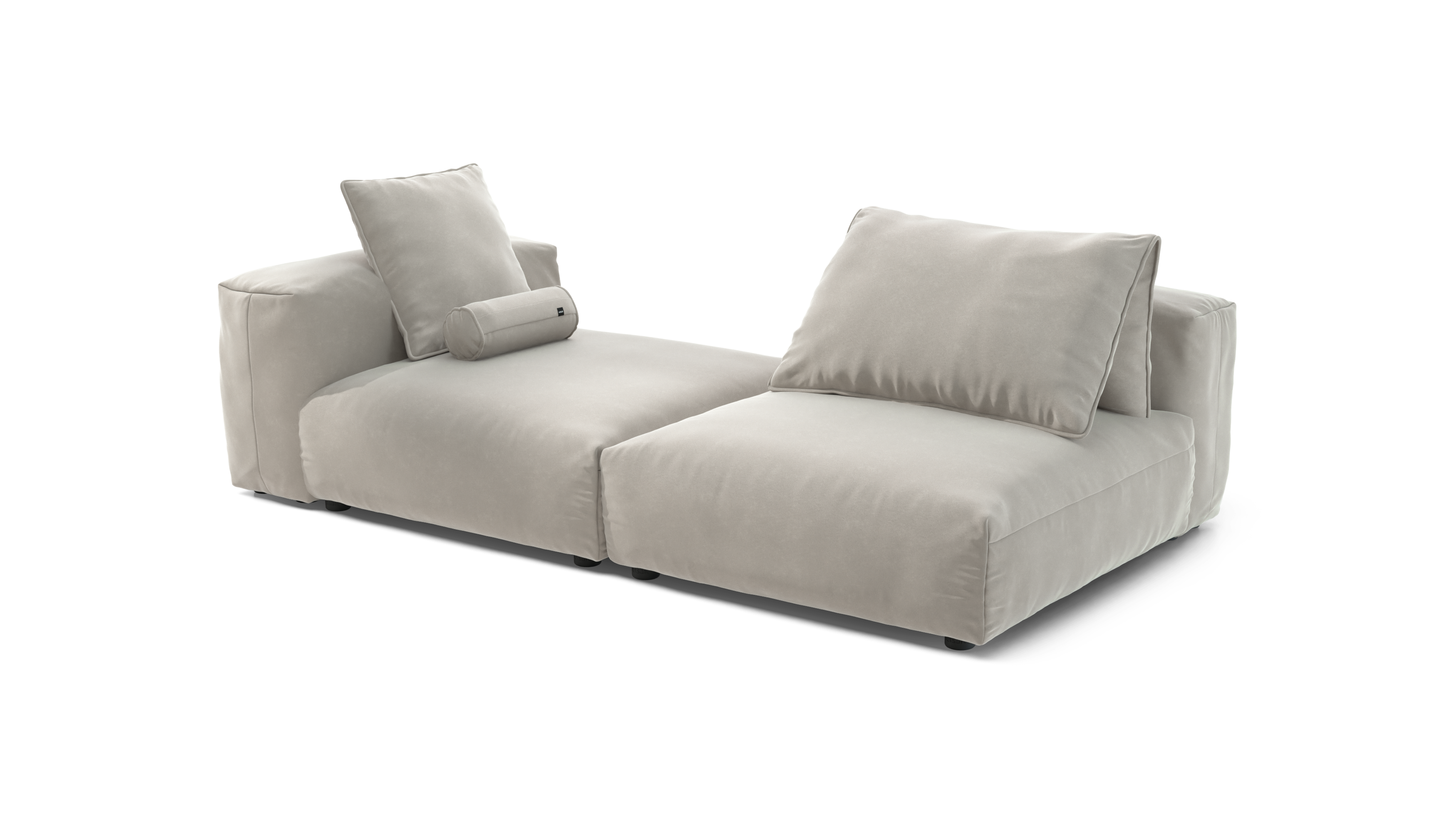 vetsak Sofa Set 01 XLarge divano argilla 4 posti profondo