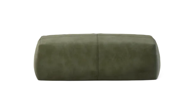 vetsak Lounge Pillow cuscino pelle oliva