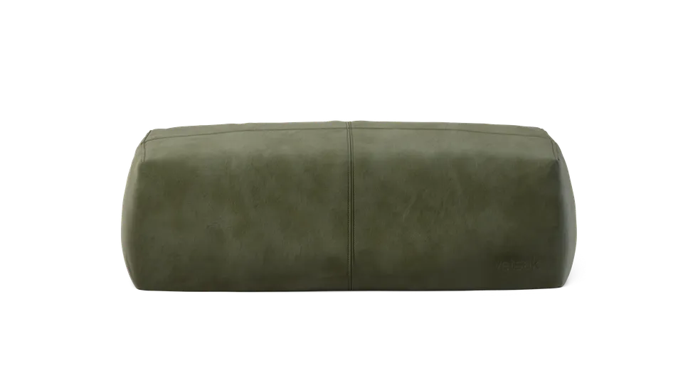 vetsak Lounge Pillow cuscino pelle oliva