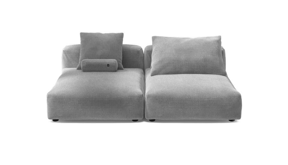 vetsak Sofa Set 01 XLarge divano grigio chiaro 210x136 modulare