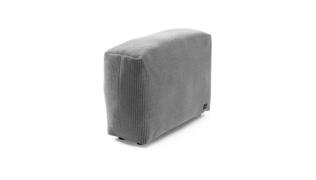 vetsak Sofa Side M modulo cord velour grigio chiaro
