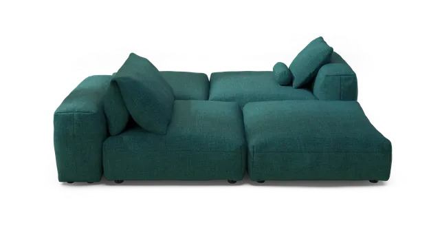 vetsak Sofa Set 08 Daybed divano modulare Pique cedro 6 posti