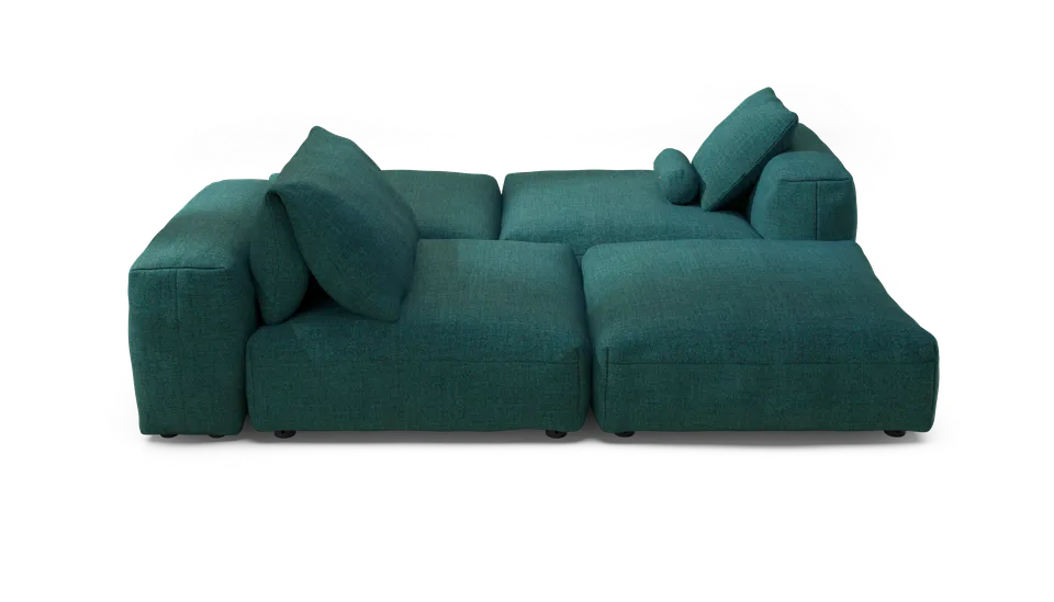 vetsak Sofa Set 08 Daybed divano modulare Pique cedro 6 posti