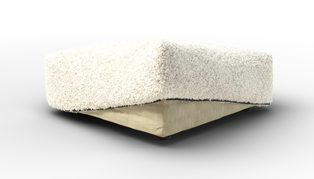 vetsak Cover Sofa Seat Small fodera doodle crema 105x63
