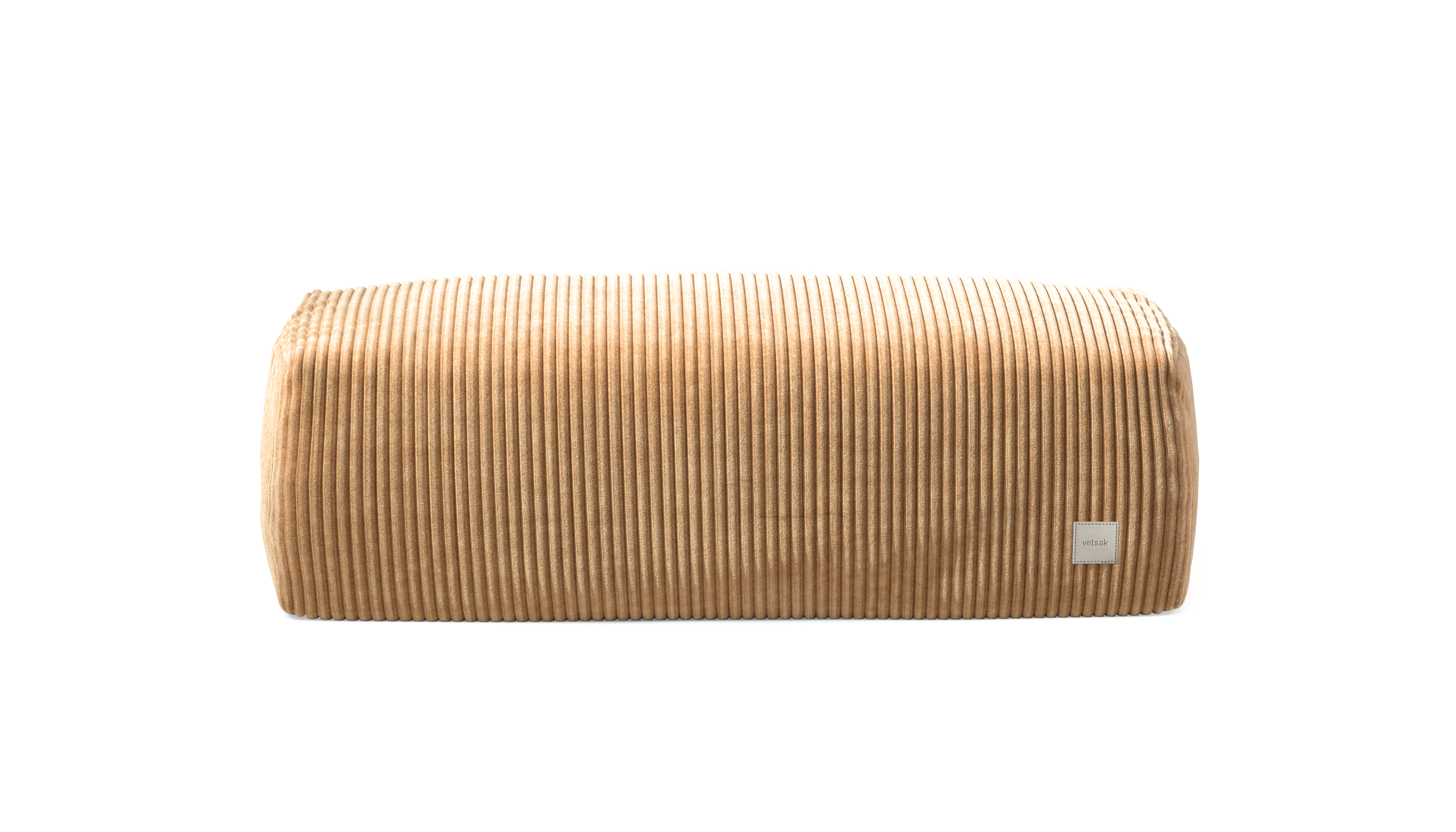 vetsak Lounge Pillow cuscino divano velluto camel