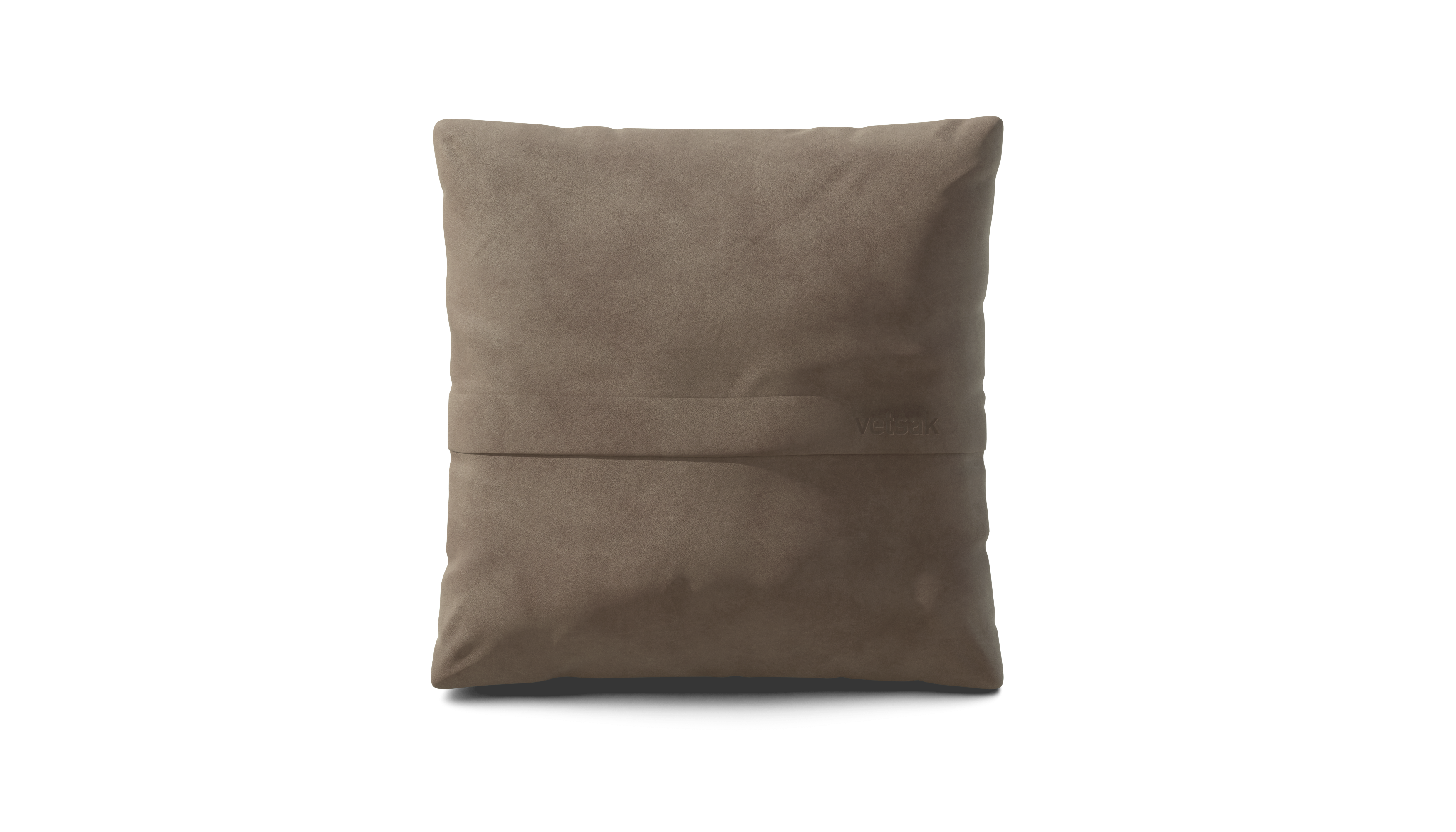 vetsak Big Pillow cuscino grande cacao pelle