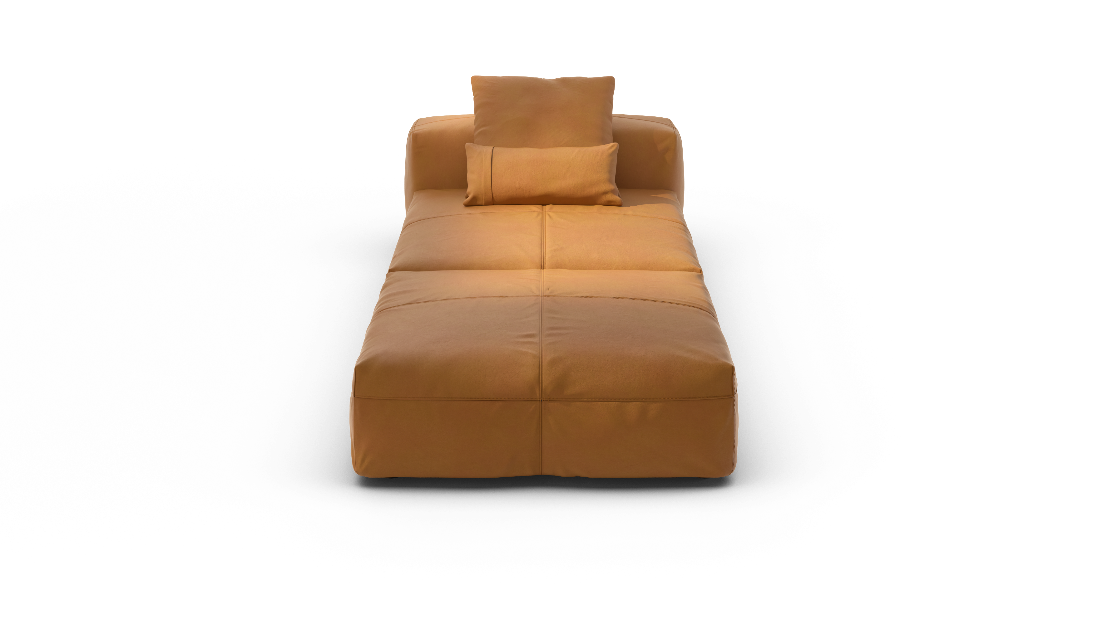 Vetsak Sofa Set 07 divano 2 posti pelle brown 105x220
