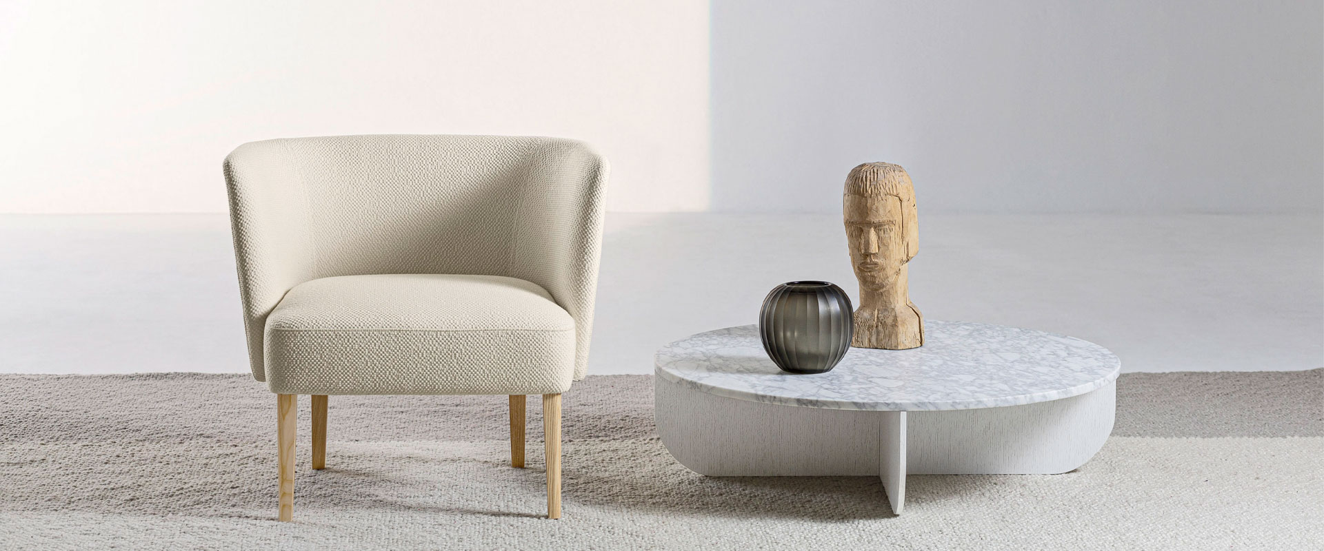 La Cividina Velour poltrona lounge seduta profonda