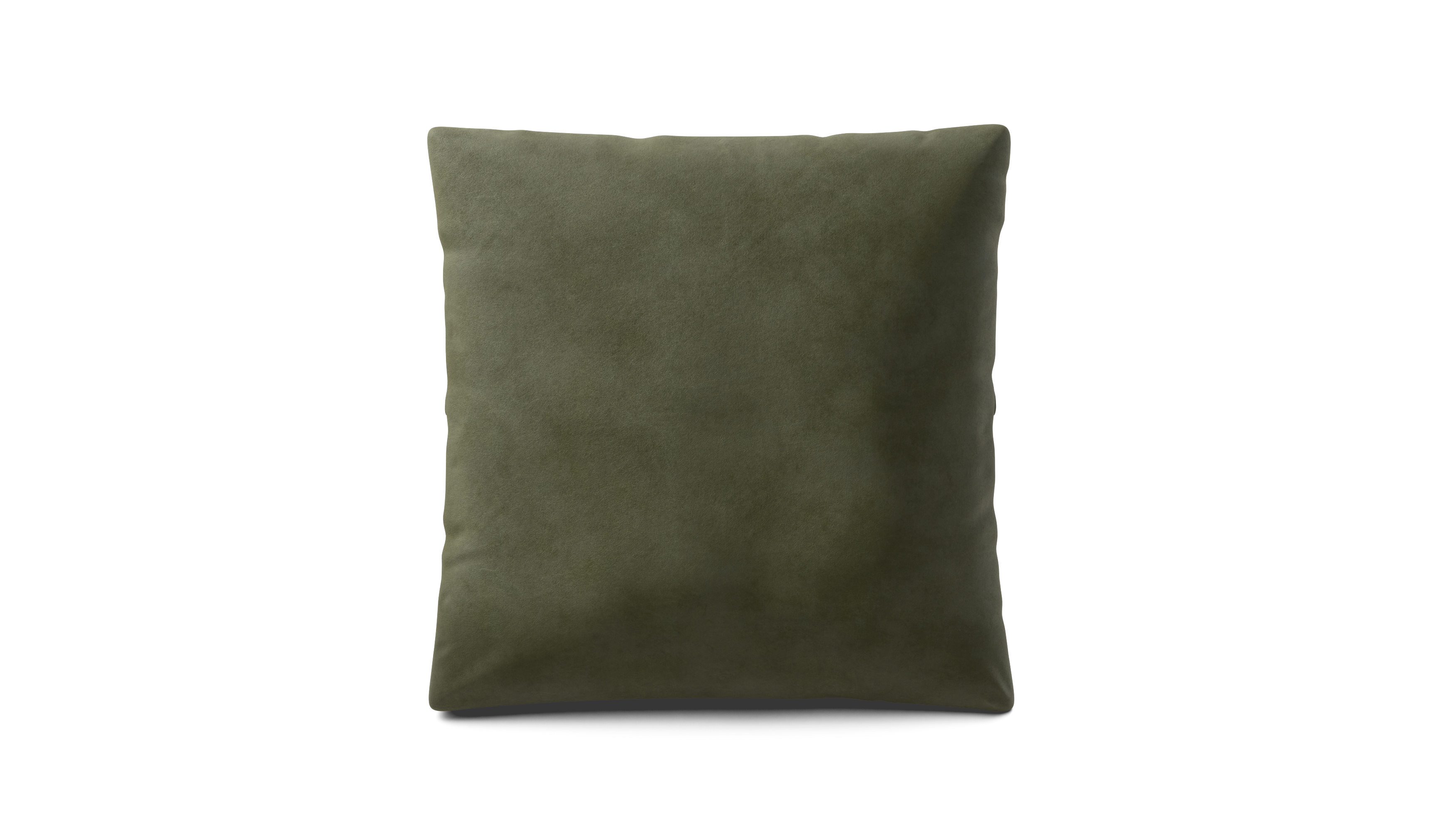 vetsak Jumbo Pillow cuscino pelle oliva grande