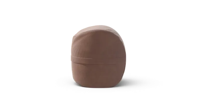 vetsak Footsak poggiapiedi pelle pietra