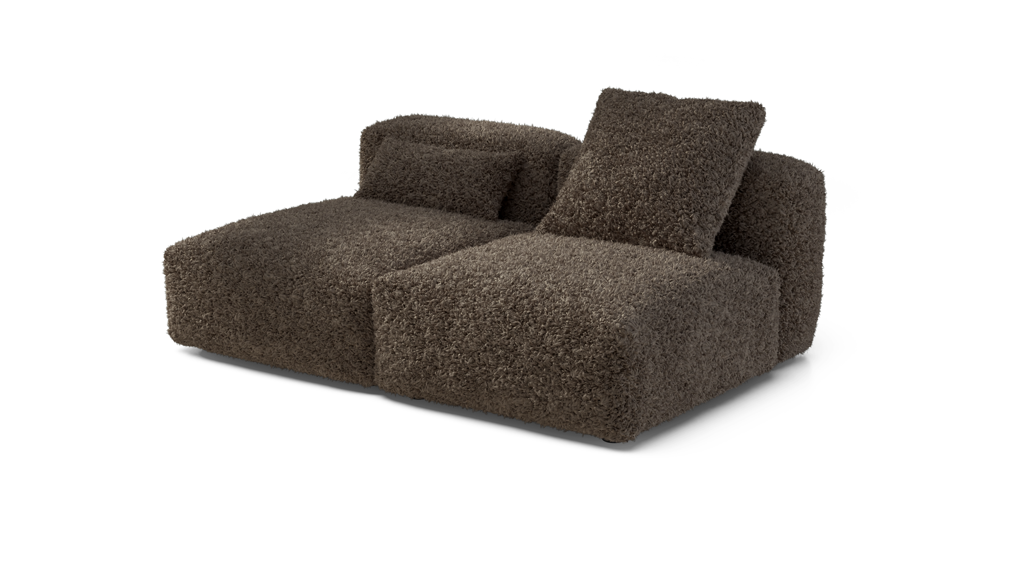 vetsak Sofa Set 01 Medium divano modulare Doodle Cacao 3 posti