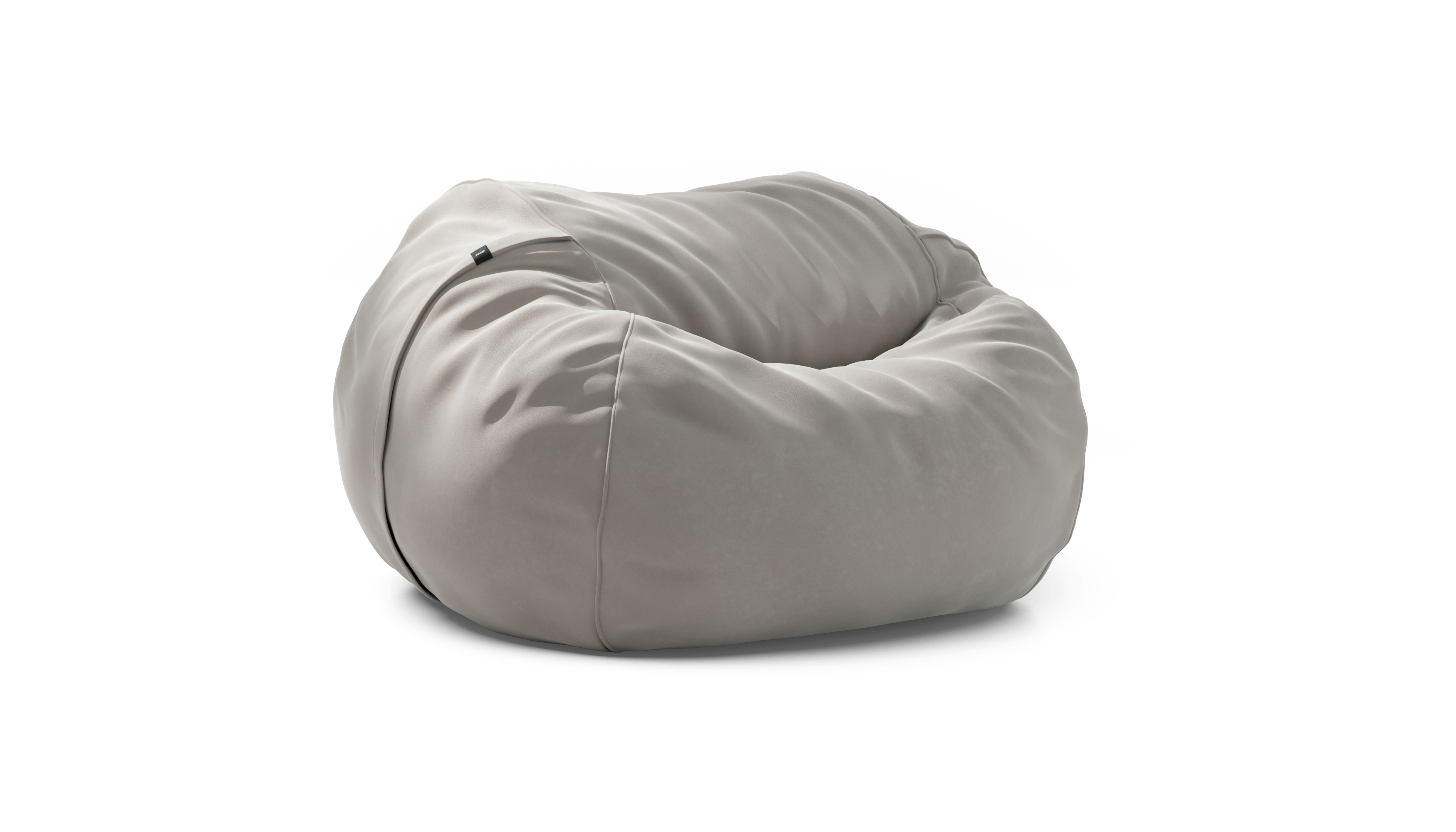 vetsak Pouf Large sacco Suave color argilla