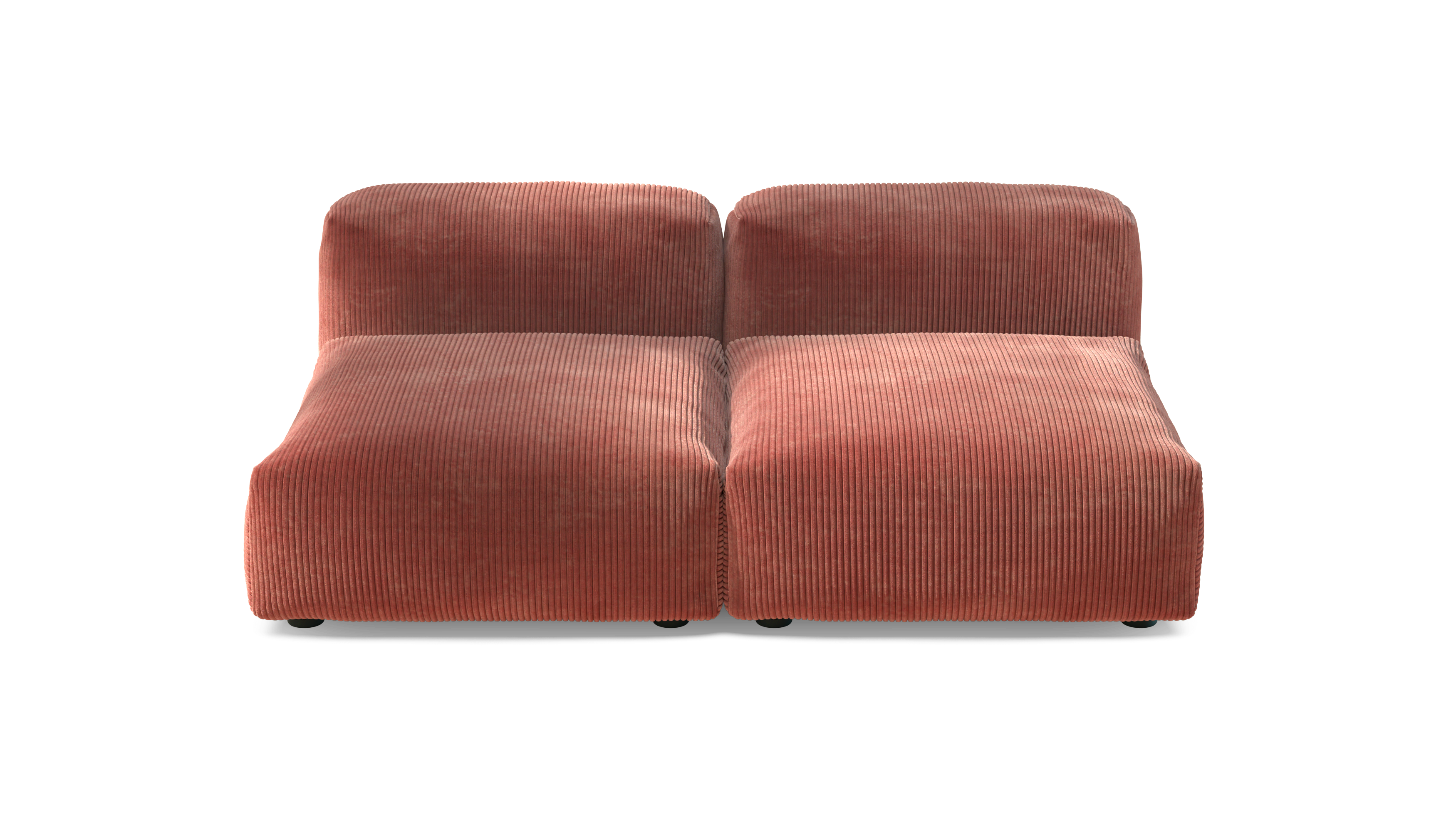 vetsak Sofa Set 01 Medium divano velluto brick