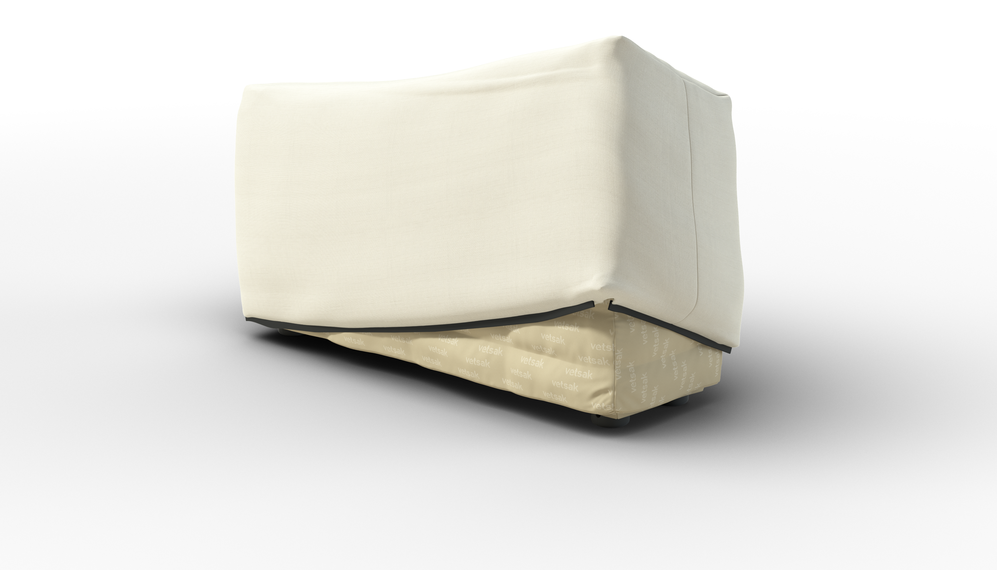 vetsak Cover Sofa Side Large fodera piqué crema