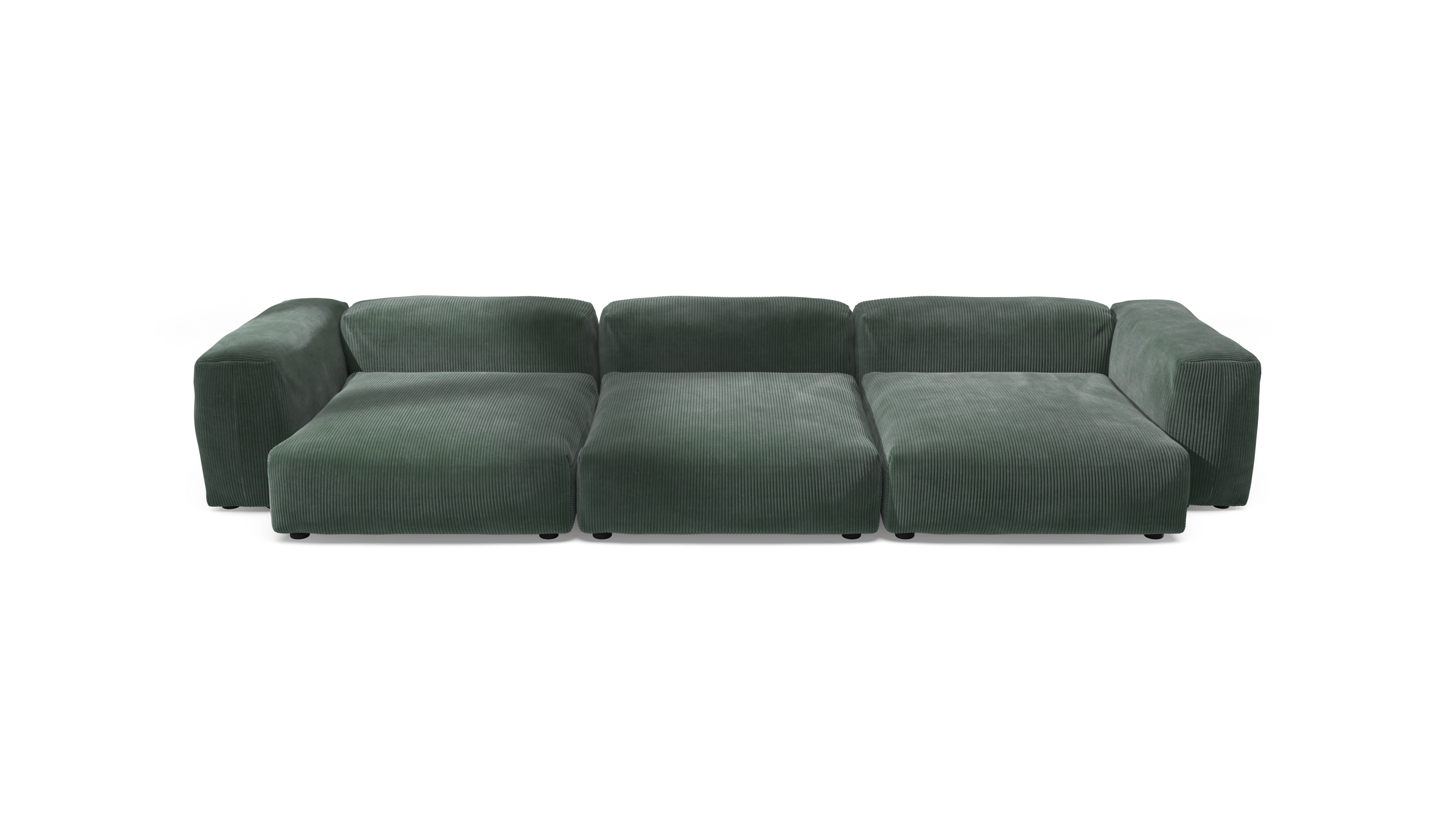vetsak Sofa Set 05 divano modulare verde Hunter 5 posti