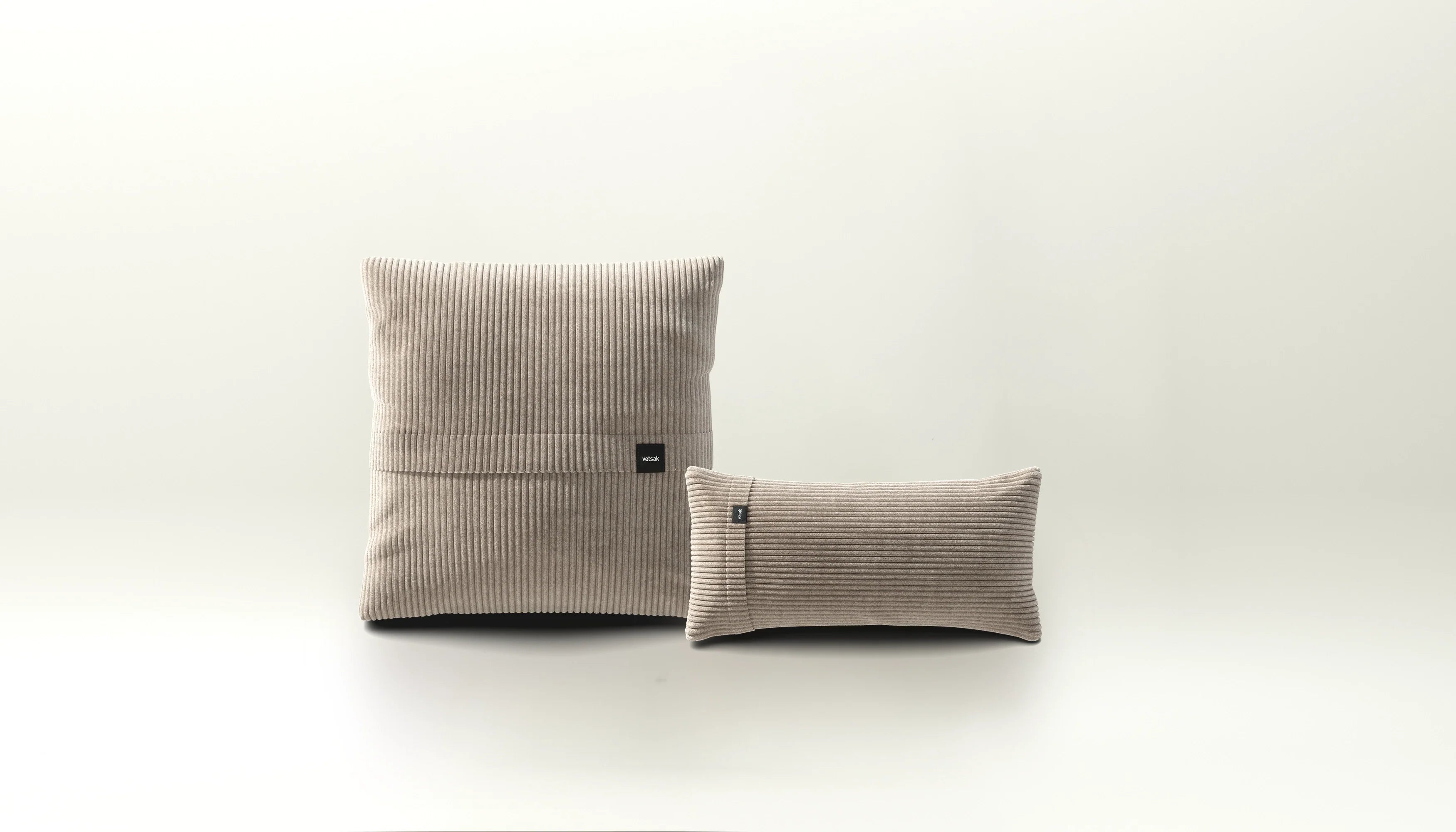 vetsak Pillow Set 1 set cuscini platino Cord Velour