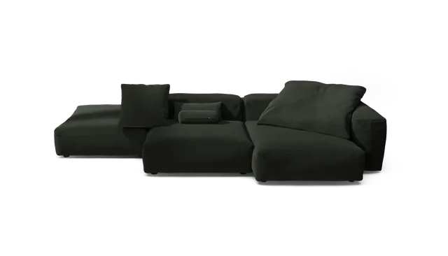 vetsak Set 09 The Island divano modulare Mousse 346x241 cm
