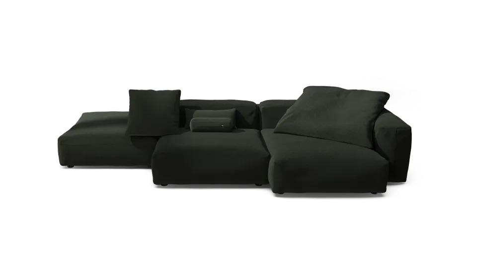 vetsak Set 09 The Island divano modulare Mousse 346x241 cm