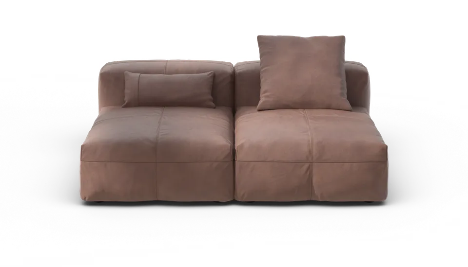 vetsak Sofa Set 01 Medium divano stone pelle 2,5 posti