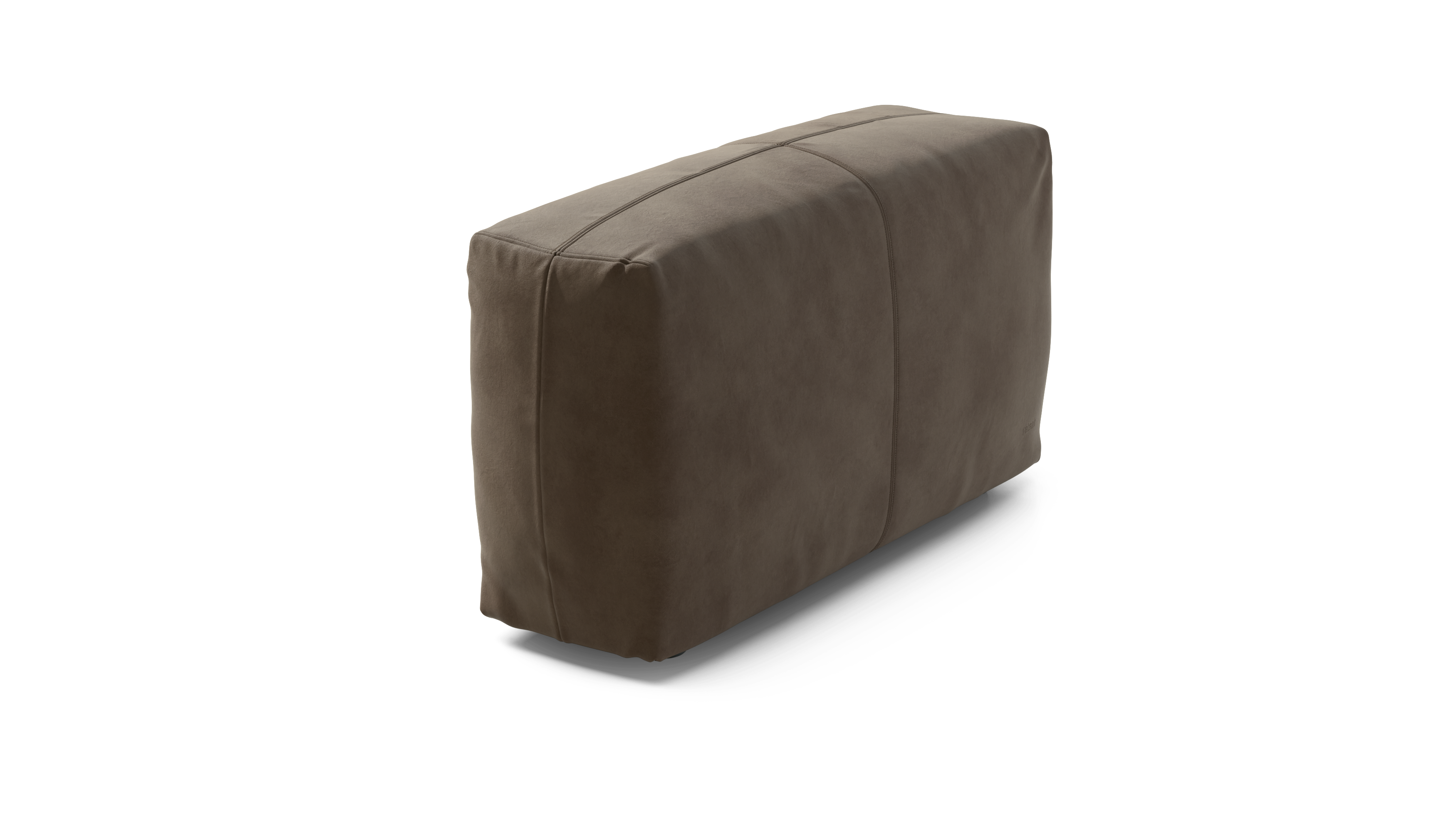 vetsak Cover Sofa Side Large fodera divano pelle cacao 105x31