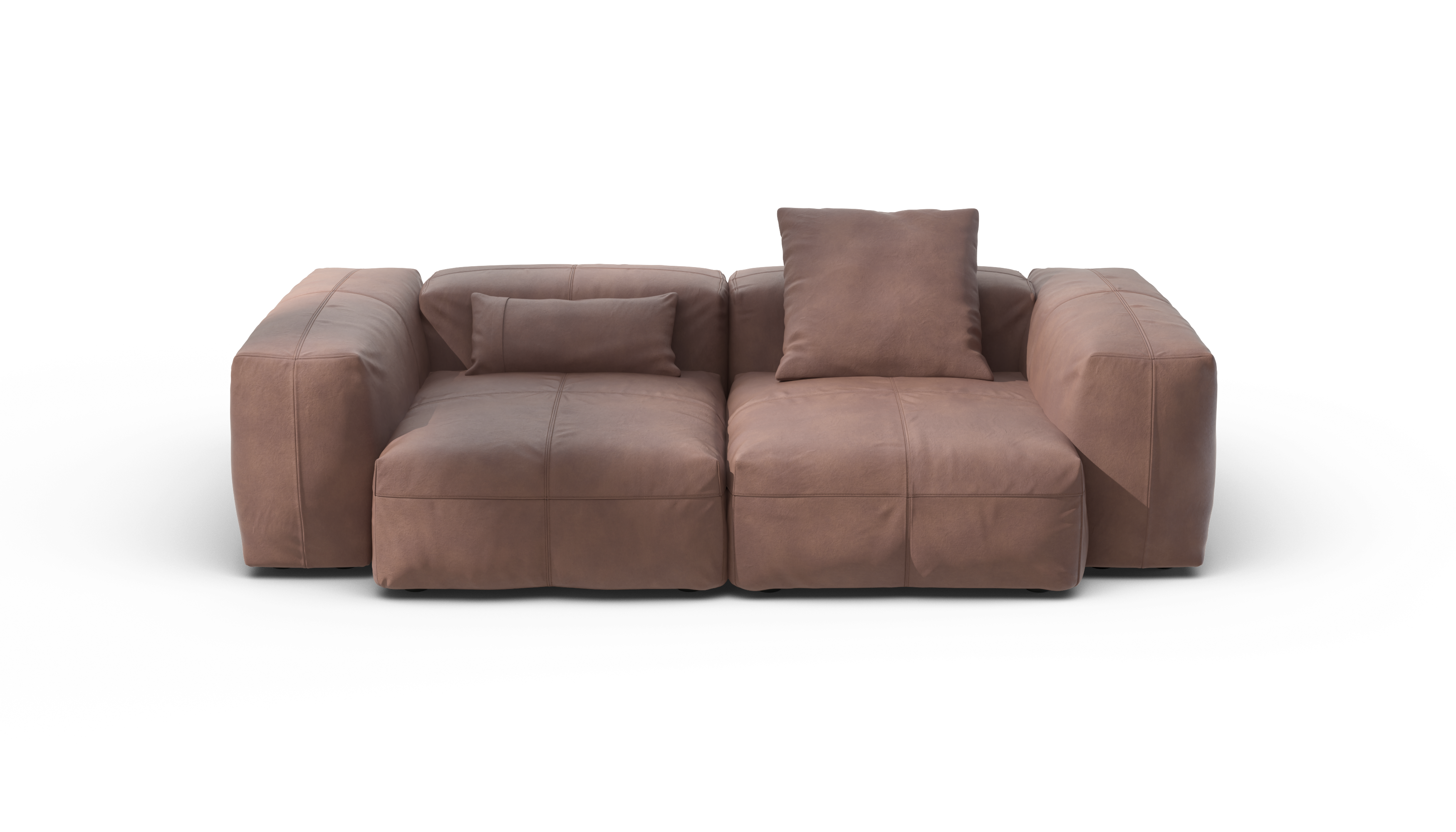 vetsak Sofa Set 02 M divano modulare 2,5 posti Stone pelle