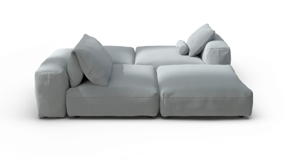 vetsak Sofa Set 08 Daybed divano turchese 210x241 da esterno