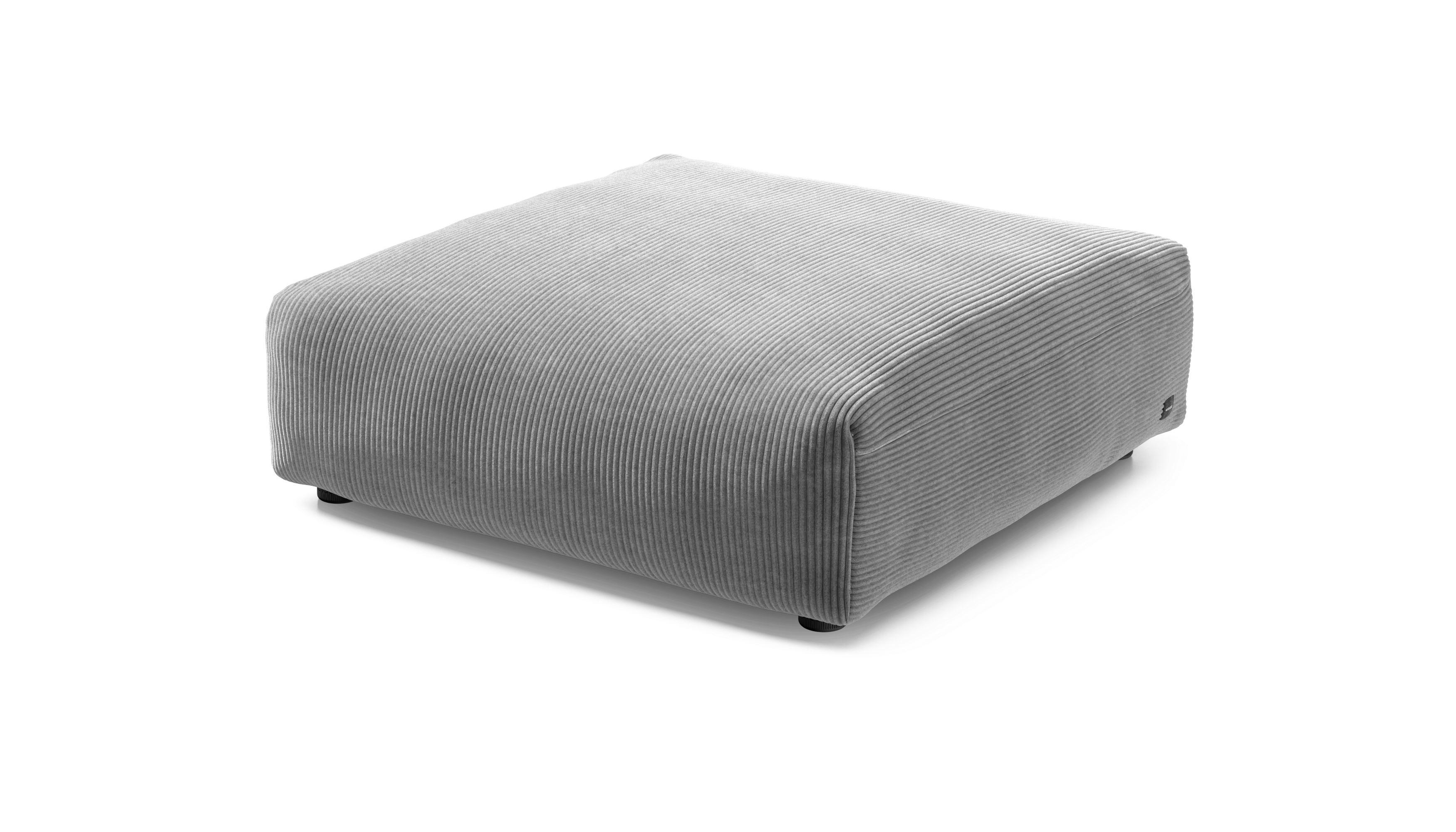 vetsak Sofa Seat XLarge modulo divano grigio in velluto
