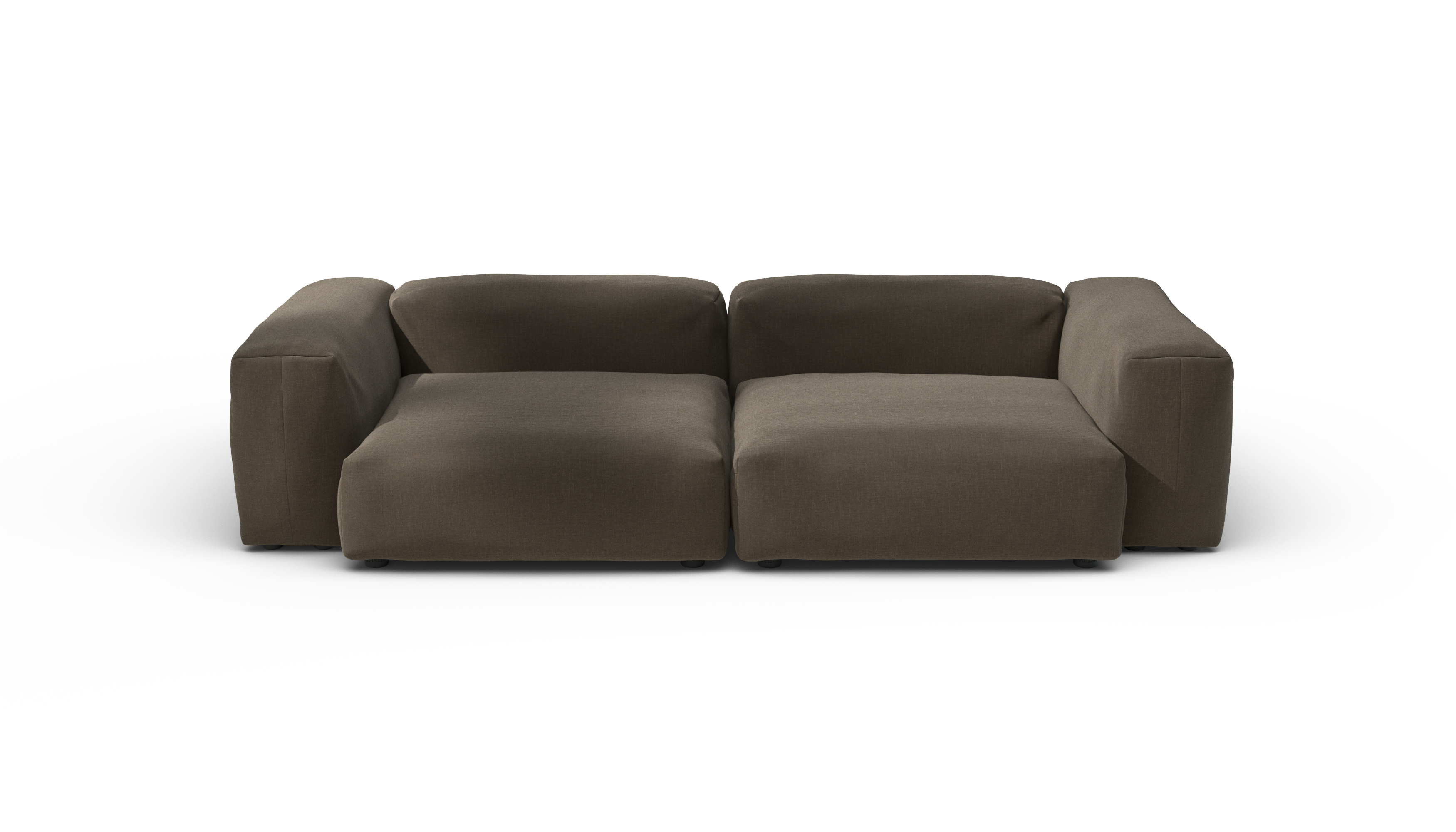 vetsak Sofa Set 02 Large divano modulare marrone