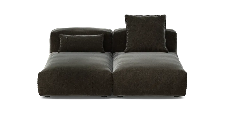 vetsak Sofa Set 01 M divano suave antracite sfoderabile