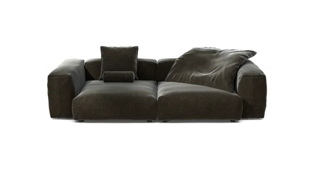 vetsak Sofa Set 02 Large divano antracite Suave