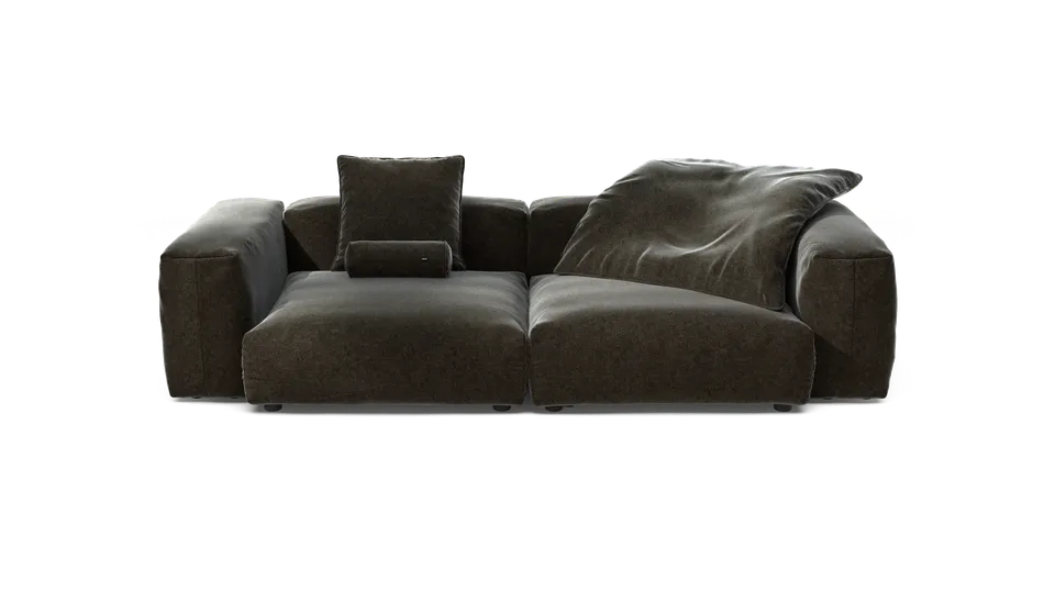 vetsak Sofa Set 02 Large divano antracite Suave