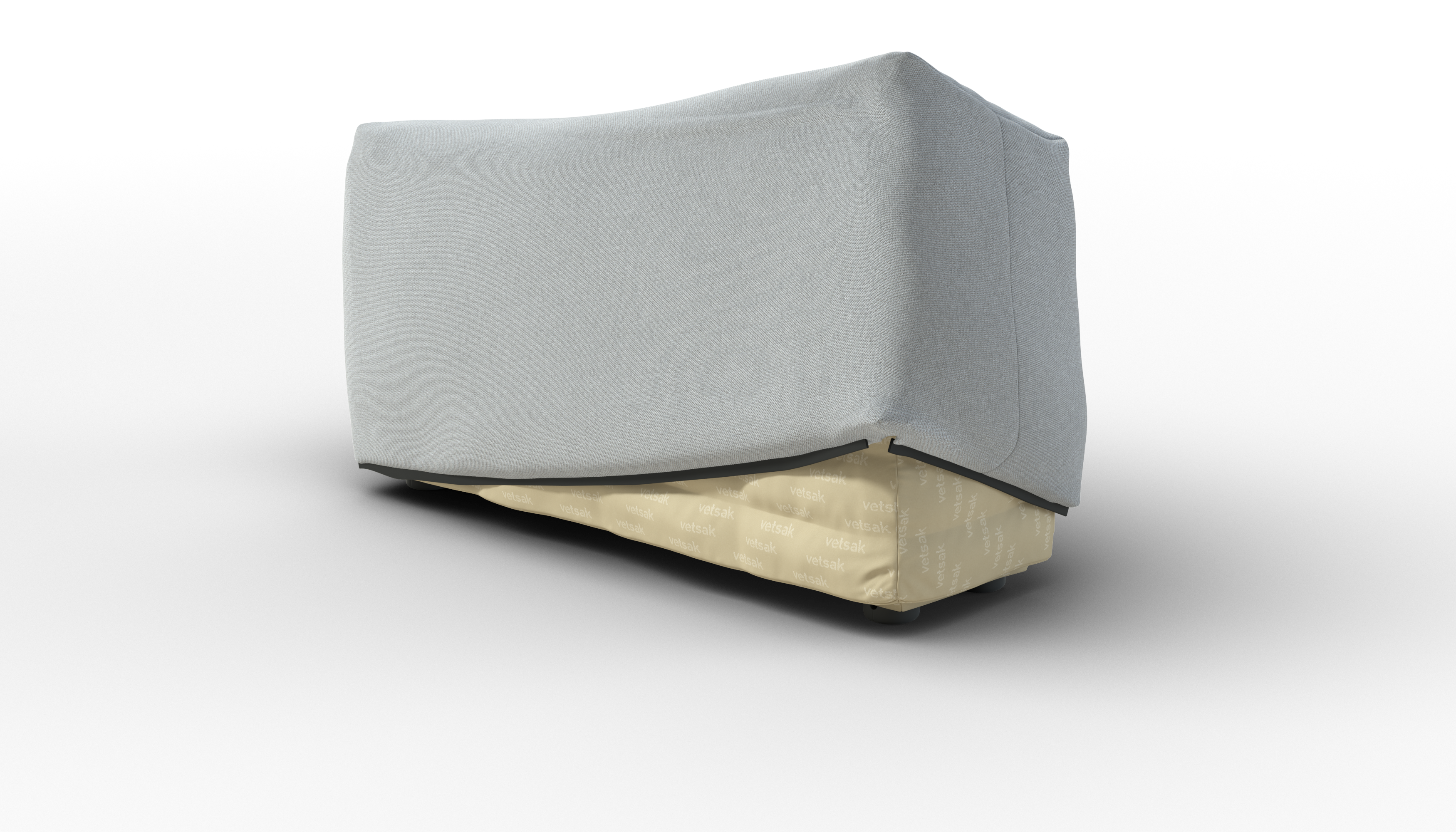 vetsak Cover fodera laterale large piqué turchese 105x31