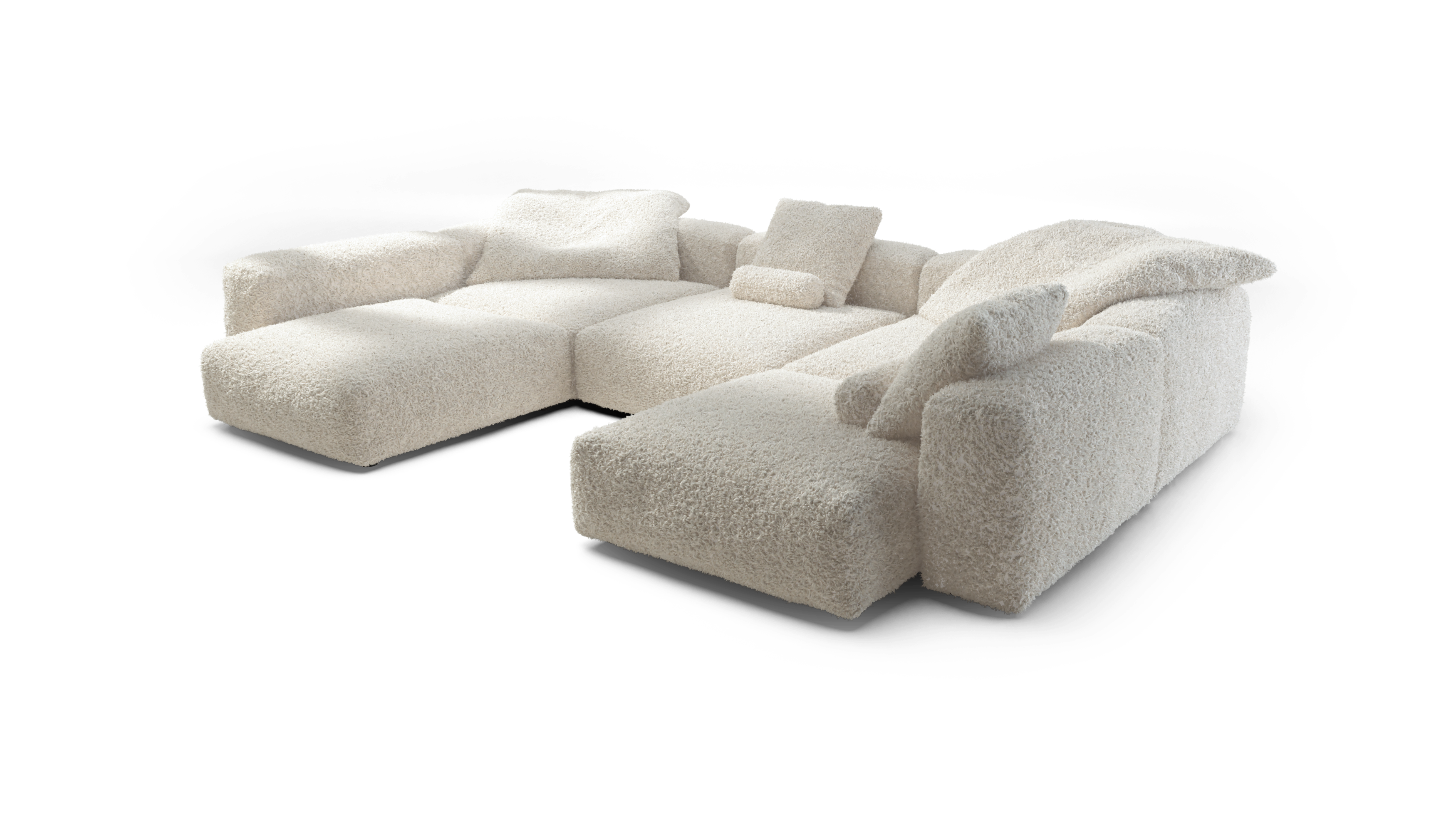 vetsak Sofa Set 06 divano modulare doodle crema 377x241
