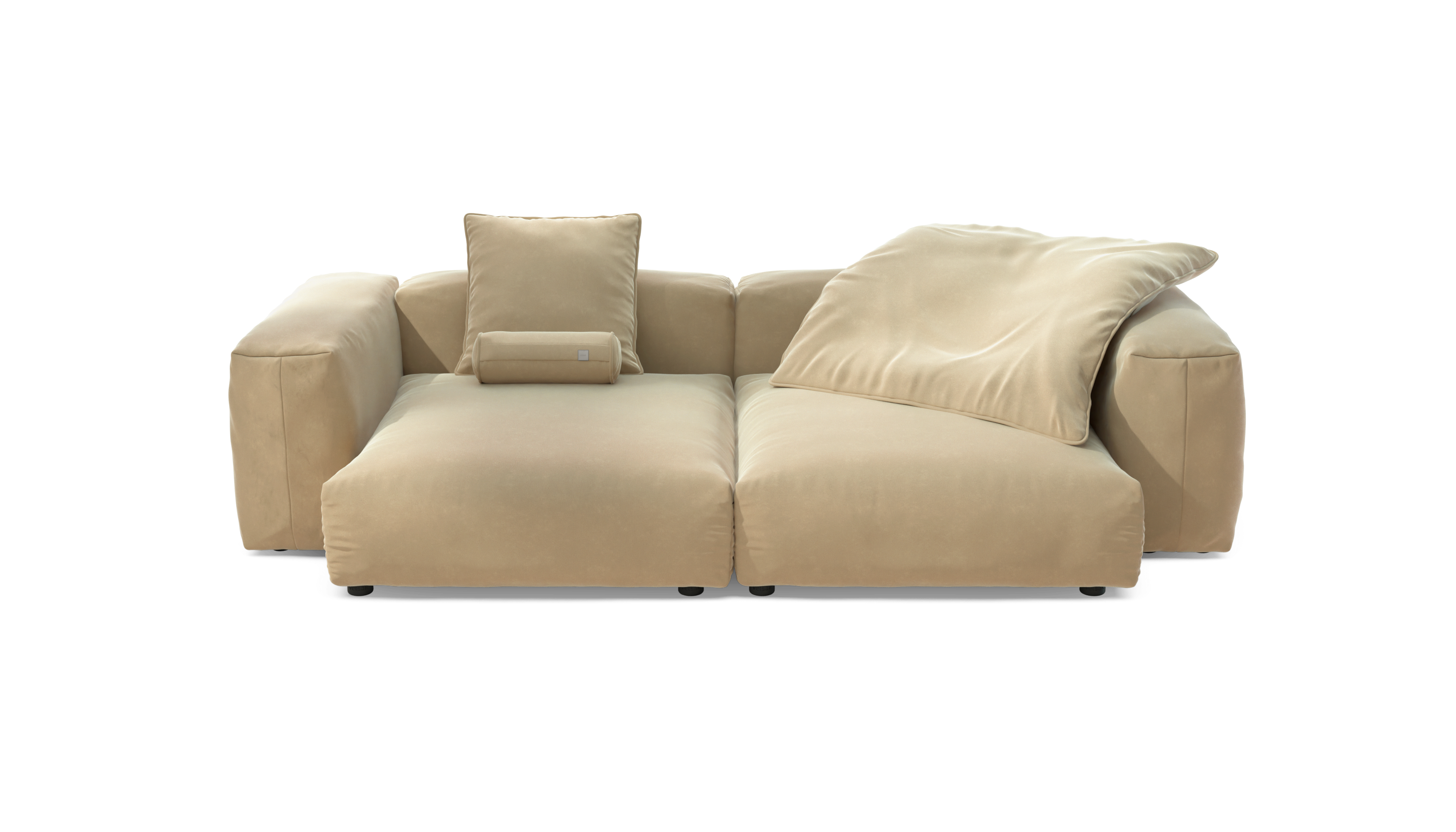 vetsak Sofa Set 02 XLarge divano crema 272x136 seduta profonda