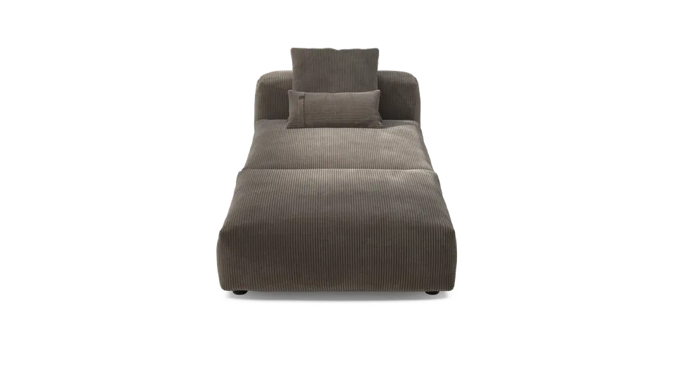 vetsak Sofa Set 07 chaise longue 2 posti Mocha Velour