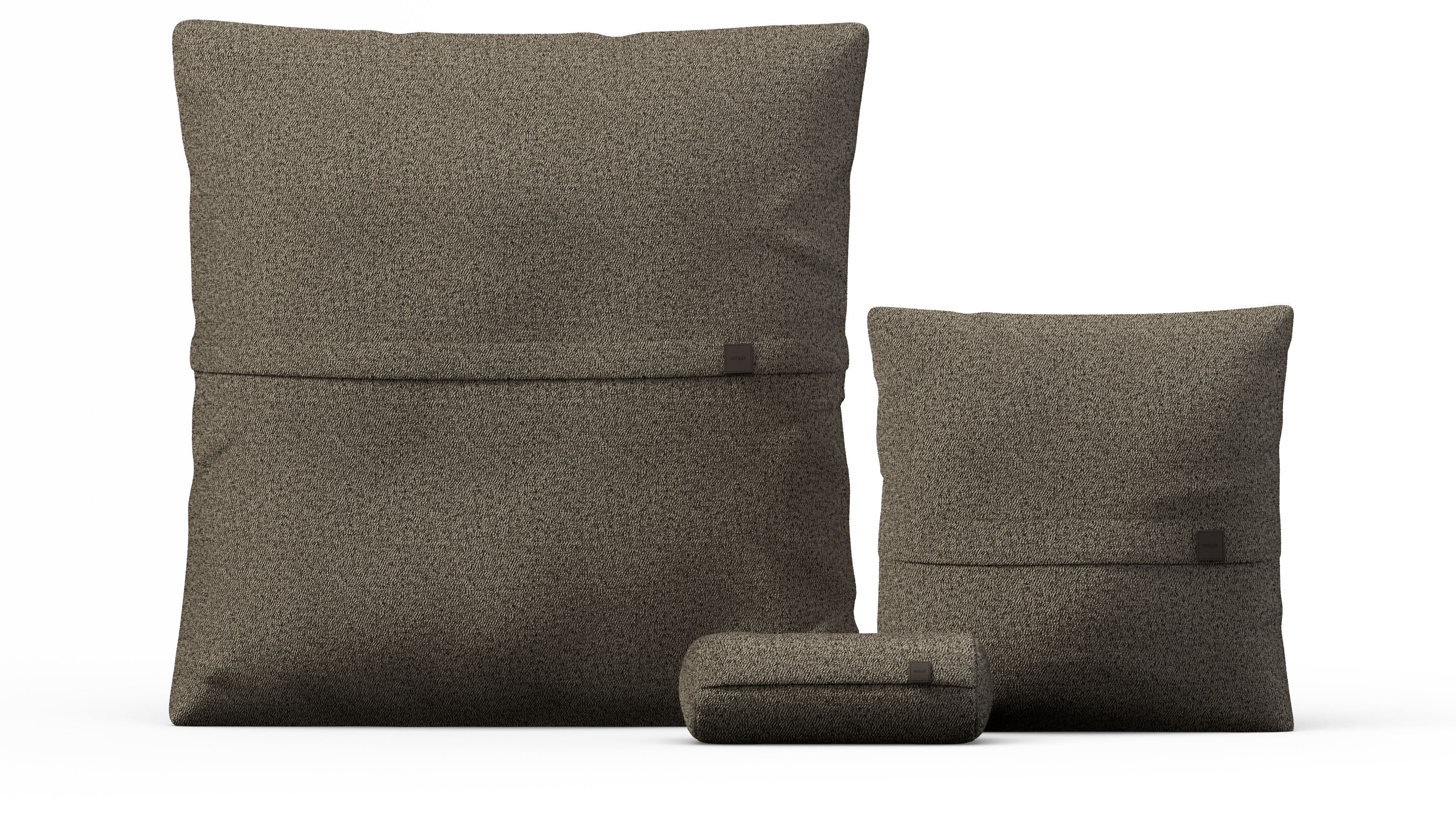 vetsak Loop Loop Pillow Set 2 cuscini taupe 2 pezzi
