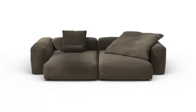 vetsak Sofa Set 02 XLarge divano modulare marrone