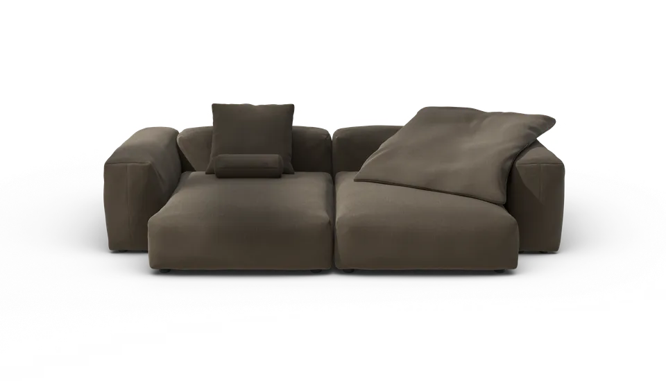 vetsak Sofa Set 02 XLarge divano modulare marrone